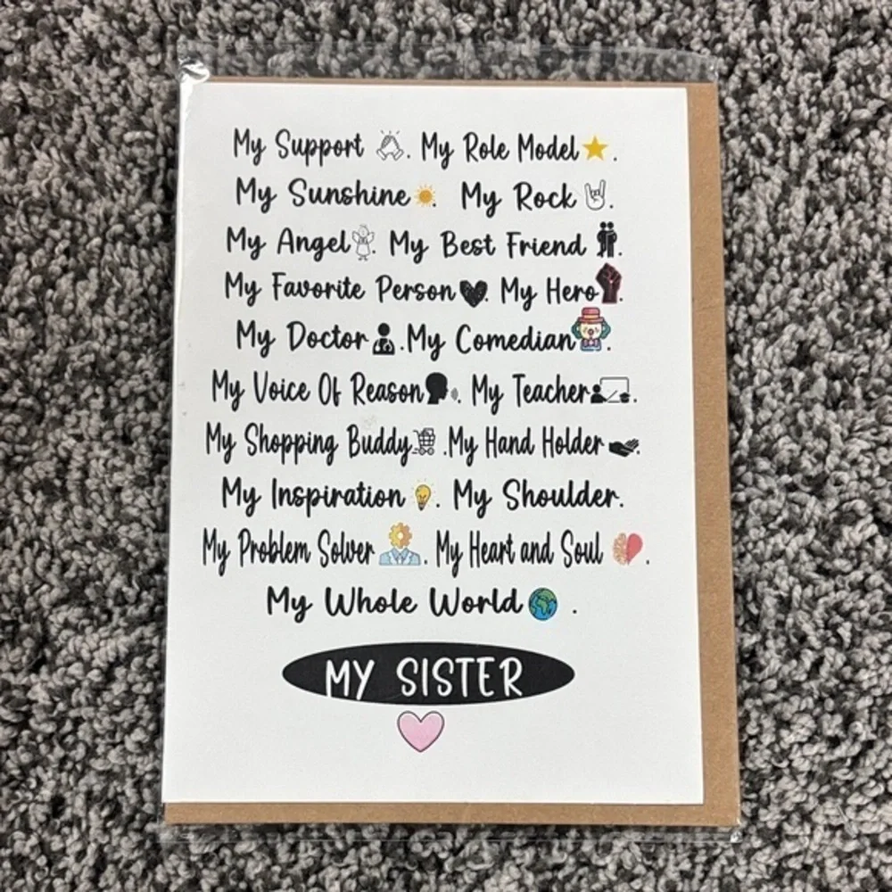 My Sister Greeting Card